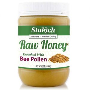 Comprar stakich, mel cru enriquecido com pólen de abelha - 40 oz (1134g) preço no brasil alimentos kevala marcas a-z mel mel de adoçantes suplemento importado loja 53 online promoção - 10 de agosto de 2022