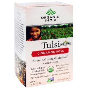 Comprar organic india, chá de tulsi canela rosa - 18 saquinhos preço no brasil bebidas casa e produtos alimentícios chá chá de canela produtos alimentícios suplemento importado loja 7 online promoção -