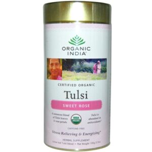 Comprar organic india, chá de folha tulsi loose - 100g (3,5 oz) preço no brasil alimentos & lanches sucos suplemento importado loja 9 online promoção -