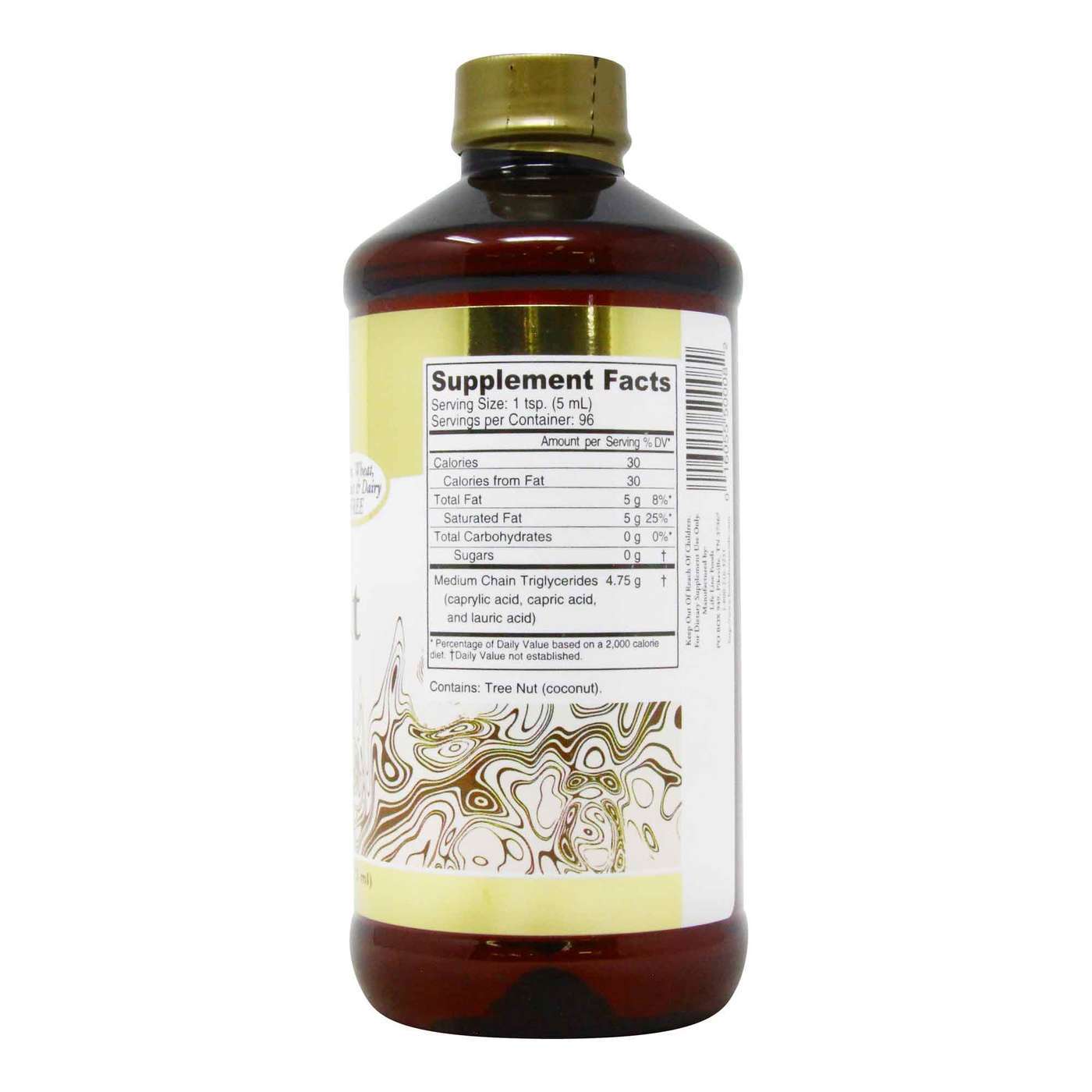 Buried Treasure, Óleo de coco Mct - 16 fl. oz. (473mL) - Imagem 2