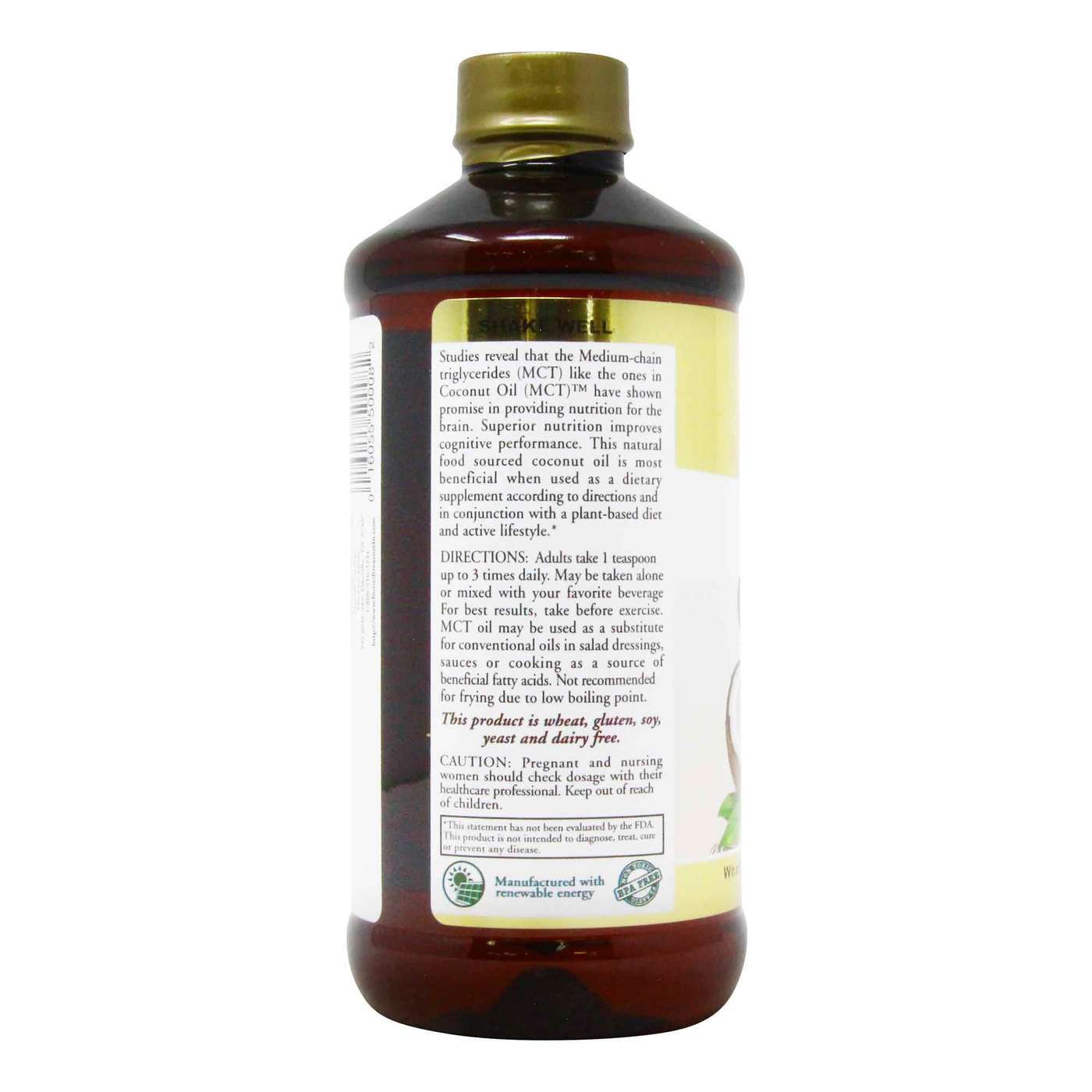 Buried Treasure, Óleo de coco Mct - 16 fl. oz. (473mL) - Imagem 3