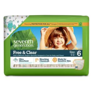 Comprar seventh generation, fraldas descartáveis free & clear estágio 6 (acima de 16 kg) - 20 unidades preço no brasil crianças e bebês shampoo para bebê suplemento importado loja 25 online promoção -