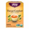 Comprar yogi tea organic teas, chá conforto da garganta - 16 saquinhos de chá preço no brasil bebidas casa e produtos alimentícios chá chá orgânico produtos alimentícios suplemento importado loja 13 online promoção -