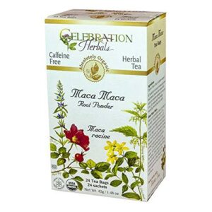 Comprar celebration herbals herbal tea, chá de raíz de maca - 24 saquinhos de chá preço no brasil bebidas casa e produtos alimentícios chá chá medicinal produtos alimentícios suplemento importado loja 53 online promoção -