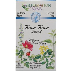 Comprar celebration herbals, chá de mistura de kava kava - 24 saquinhos de chá preço no brasil bebidas casa e produtos alimentícios chá chá medicinal produtos alimentícios suplemento importado loja 87 online promoção -