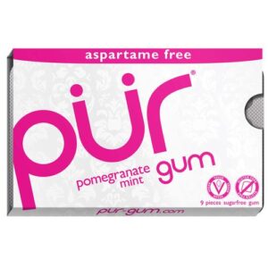 Comprar pur gum pomegranate mint - 9 unidades preço no brasil casa e produtos alimentícios frutas secas produtos alimentícios suplemento importado loja 39 online promoção -