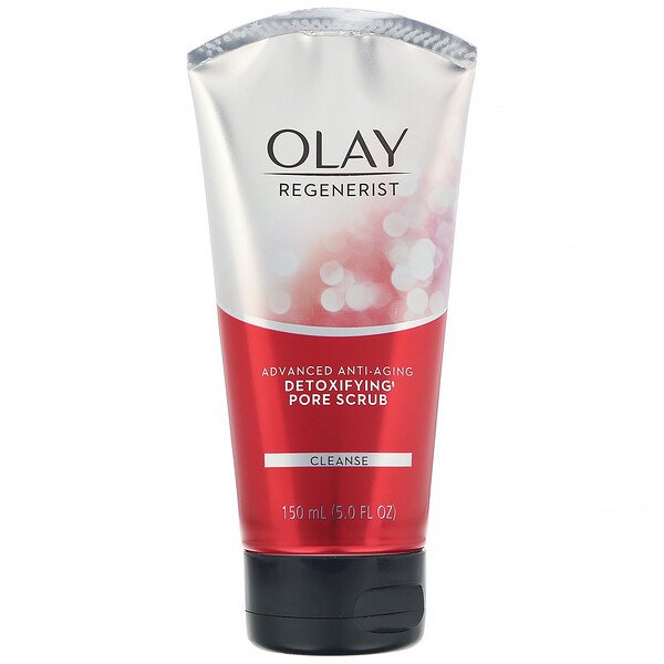 Olay, Regenerist, Anti-idade Avançado, Esfoliante Desintoxicante para os Poros, 150 ml (5 fl oz)