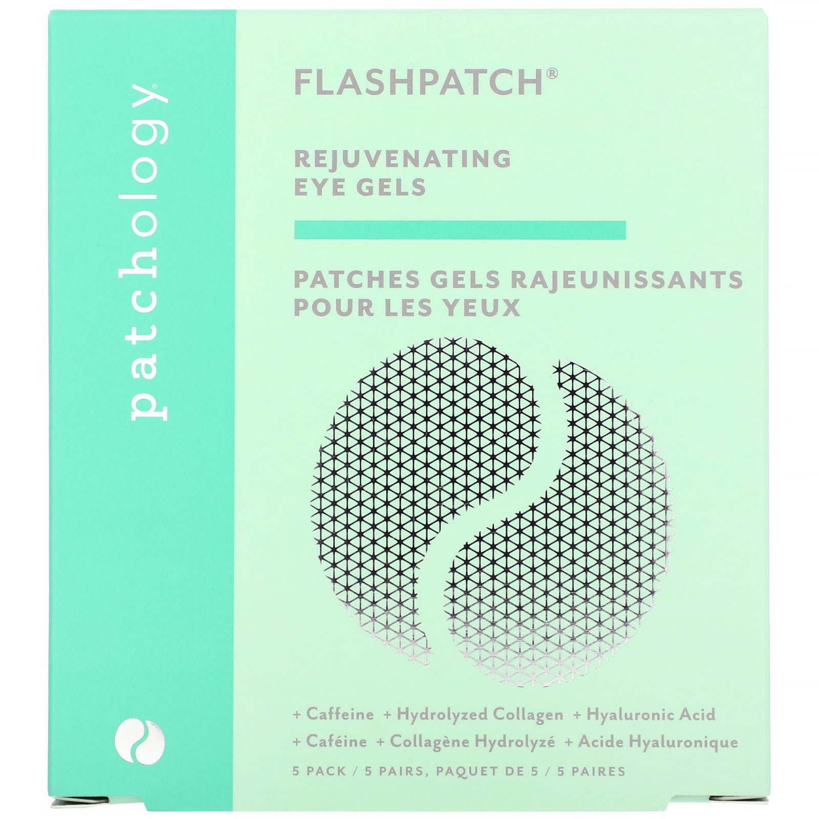 Patchology, FlashPatch Rejuvenating Eye Gels, 5 Pairs - Imagem 2