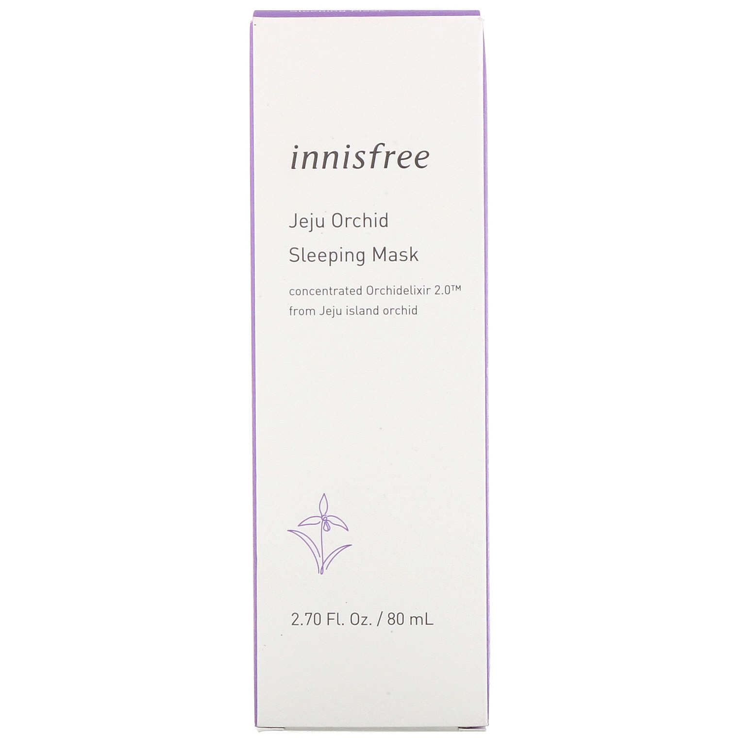 Innisfree, Máscara de Dormir de Orquídea de Jeju, 2,7 fl oz (80 ml) - Imagem 2