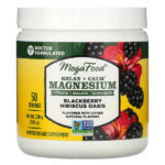 Comprar megafood, relax + calm magnesium, blackberry hibiscus oasis, 7. 05 oz (200 g) preço no brasil magnésio marcas a-z megafood minerais suplementos suplemento importado loja 3 online promoção -