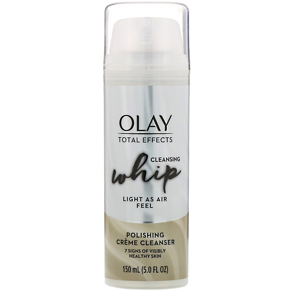 Olay, Total Effects, Cleansing Whip, Creme de Limpeza para Brilho, 150 ml (5 fl oz)