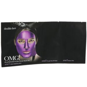 Comprar double dare, omg! , platinum purple facial mask kit, 1 kit preço no brasil beleza kracie marcas a-z máscaras antienvelhecimento máscaras e peels faciais máscaras faciais suplemento importado loja 45 online promoção -