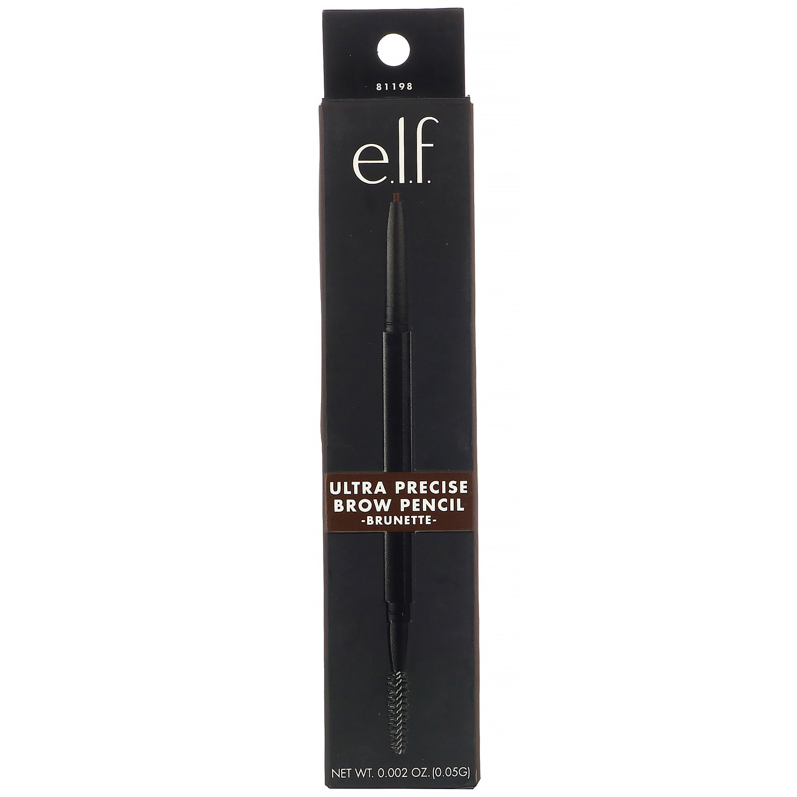 E.L.F., Lápis de Sobrancelhas Ultra Precise, Castanho, 0,05 g (0,002 oz) - Imagem 2