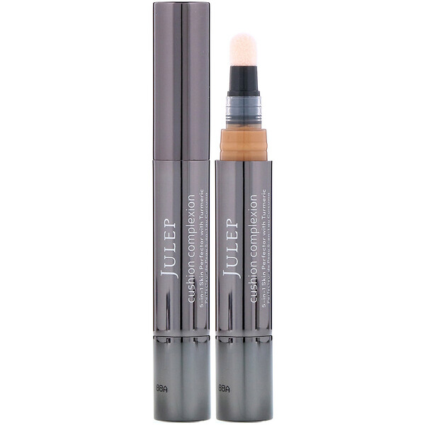 Julep, Corretivo para pele 5 em 1 com açafrão, Aspecto liso, Amber, 4,6 g