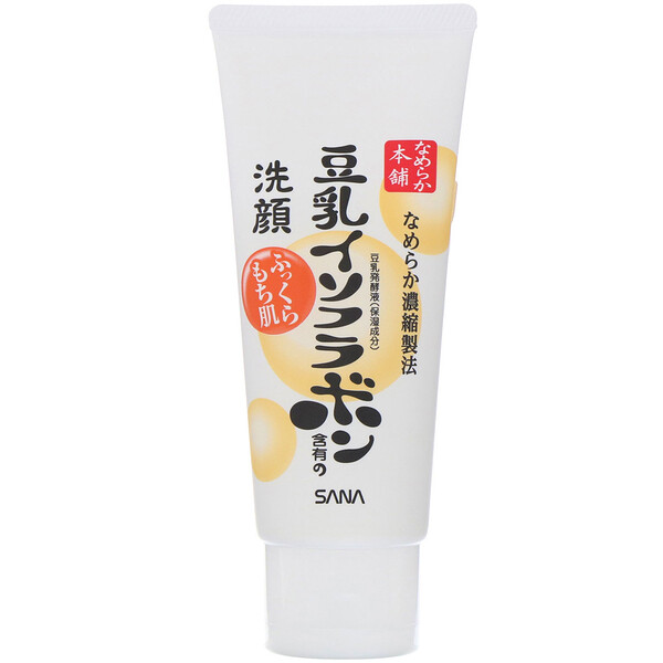 Sana, Nameraka Isoflavone, Espuma de limpeza facial, 150 g
