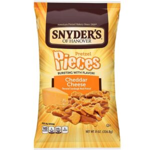 Comprar snyder's, pedaços de pretzel, cheddar, 8 oz (226,8 g) preço no brasil alimentos marcas a-z petiscos e lanches pretzels snyder's suplemento importado loja 3 online promoção - 9 de agosto de 2022