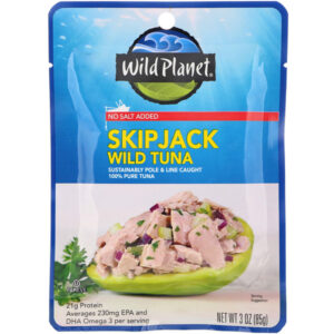 Comprar wild planet, skipjack wild tuna, 3 oz (85 g) preço no brasil alimentos atum crown prince natural frutos do mar marcas a-z suplemento importado loja 7 online promoção -