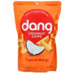 Comprar dang, coconut chips, tropical mango, 3. 17 oz (90 g) preço no brasil alimentos batatas fritas dang foods llc marcas a-z petiscos e lanches suplemento importado loja 1 online promoção -