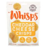 Comprar whisps, cheddar cheese crisps , 2. 12 oz (60 g) preço no brasil alimentos marcas a-z petiscos e lanches whisps suplemento importado loja 1 online promoção -