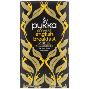 Comprar pukka herbs, organic elegant english breakfast, 20 black tea sachets, 1. 76 oz (50 g) preço no brasil chá preto chás e café suplemento importado loja 23 online promoção -
