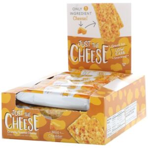 Comprar just the cheese, mild cheddar bars, 12 bars, 0. 8 oz (22 g) preço no brasil alimentos just the cheese marcas a-z petiscos e lanches suplemento importado loja 1 online promoção -