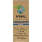 Comprar wowe, canudos de aço inoxidável, curvados, 8 canudos + 1 limpador de algodão preço no brasil acessórios para casa artigos domésticos lar marcas a-z wowe suplemento importado loja 1 online promoção -