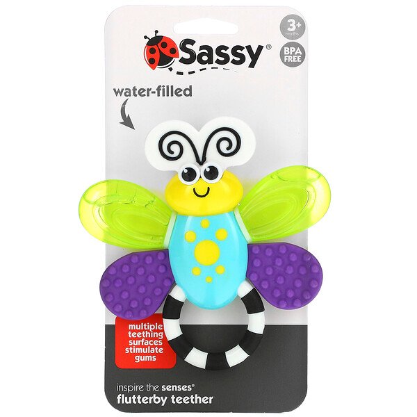 Sassy, Inspire The Senses, Mordedor Chocalho, A partir de 3 meses, 1 Unidade