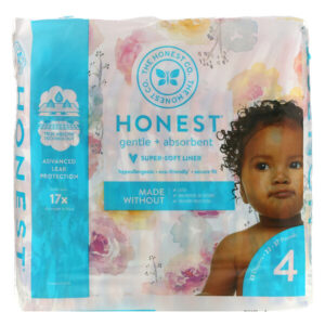 Comprar the honest company, honest diapers, size 4, 22-37 pounds, just peachy, 23 diapers preço no brasil crianças e bebês fraldas fraldas & lenços umedecidos suplemento importado loja 33 online promoção -