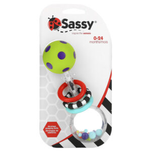 Comprar sassy, inspire the senses, spin shine rattle, 0-24 months, 1 count preço no brasil brinquedos brinquedos para bebês e crianças crianças & bebês marcas a-z sassy suplemento importado loja 5 online promoção -