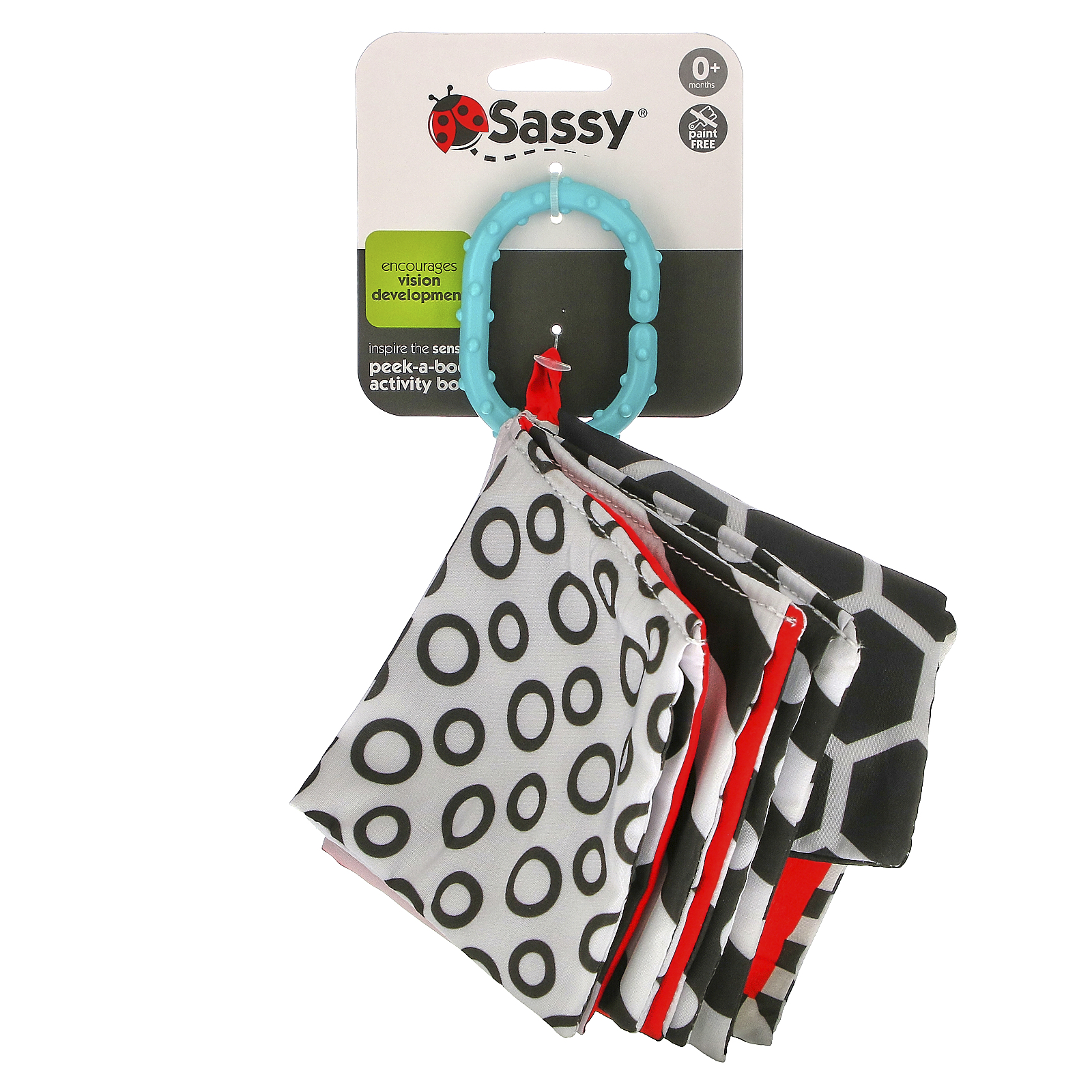 Sassy, Inspire The Senses, Livro de Atividades de Esconde-Esconde, A partir de Recém-Nascido, 1 Unidade - Imagem 2