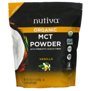 Comprar nutiva, mct powder, vanilla, 24 oz (689 g) preço no brasil bloqueadores de carboidratos perda de peso suplementos de musculação suplemento importado loja 17 online promoção -