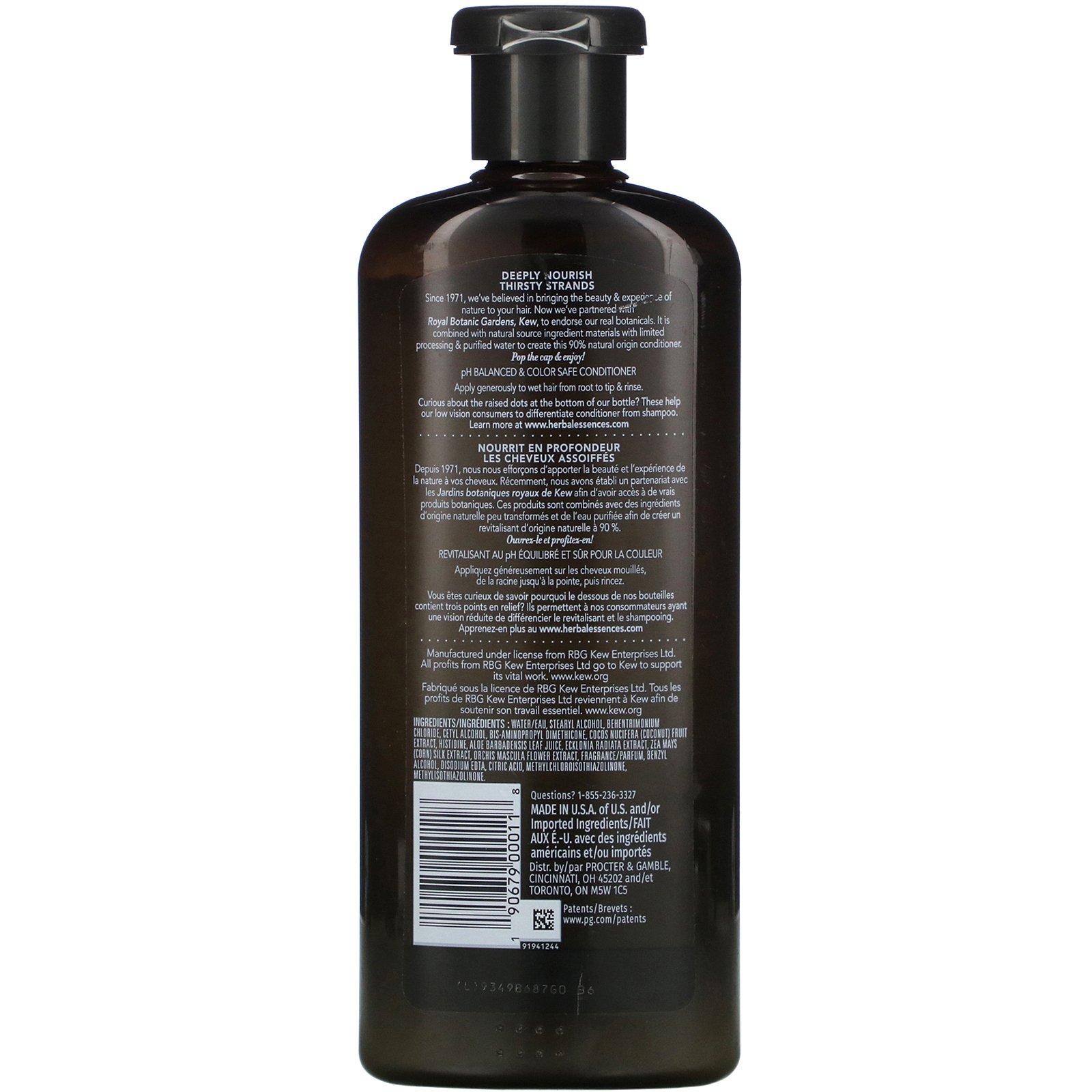 Herbal Essences, Hydrate Conditioner, Coconut Milk, 13.5 fl oz (400 ml) - Imagem 2