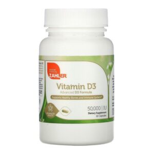 Comprar zahler, vitamin d3, 50,000 iu, 10 capsules preço no brasil suplementos vitamina d vitaminas suplemento importado loja 19 online promoção -