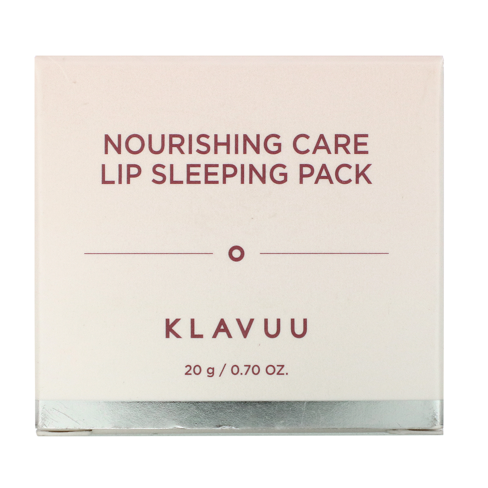 KLAVUU, Nourishing Care Lip Sleeping Pack, 0.70 oz (20 g) - Imagem 3