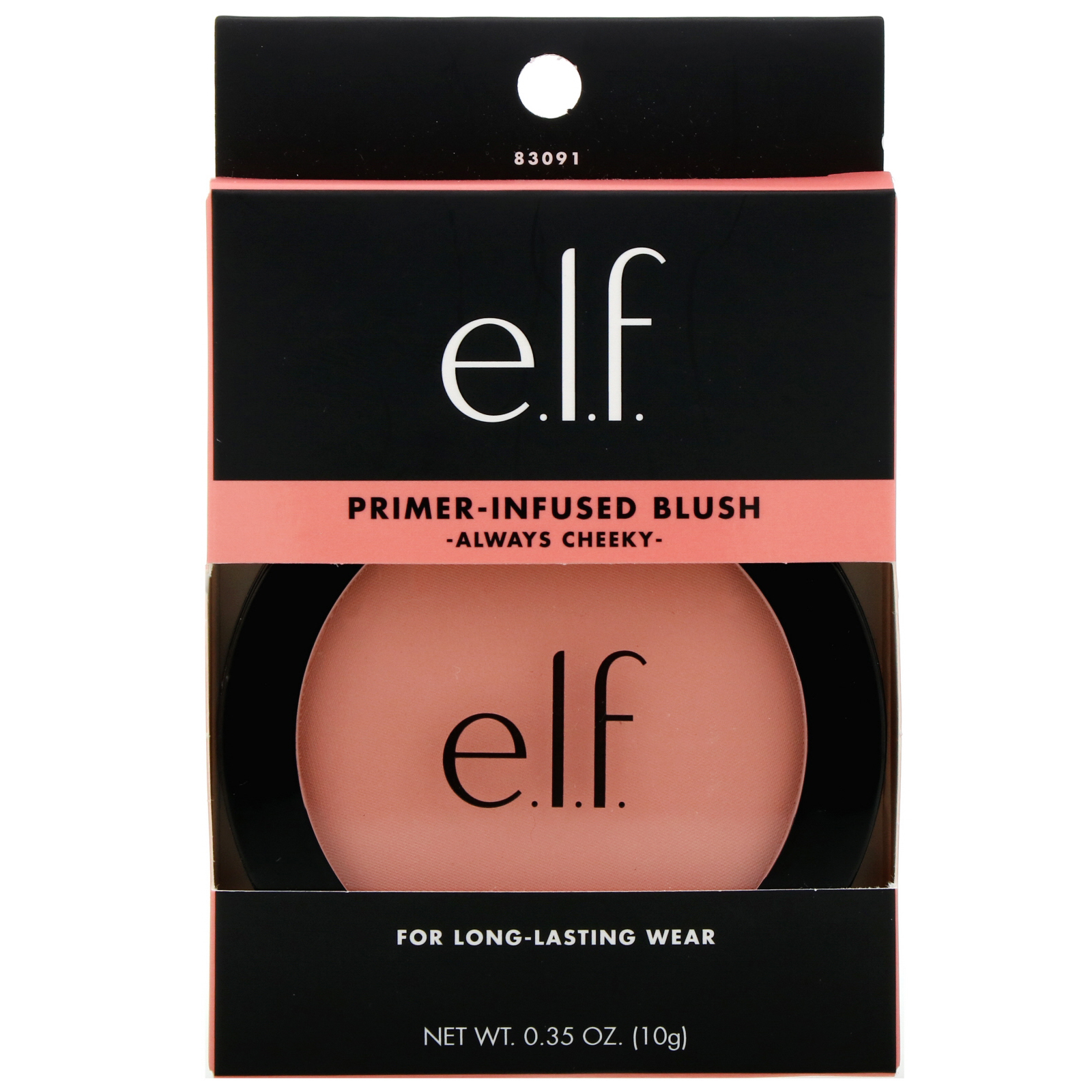 E.L.F., Blush com Infusão de Primer, Always Cheeky, 10 g (0,35 oz) - Imagem 2