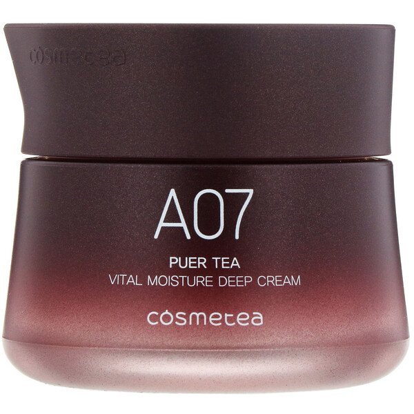 Cosmetea, Puer Tea Vital Moisture, Creme de Hidratação Profunda, 50 g (1,76 oz)