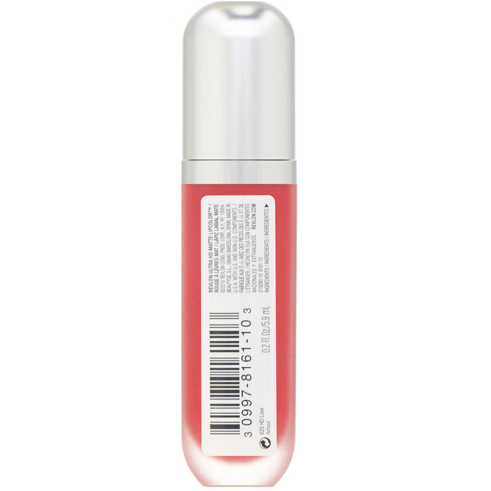 Revlon, Lipcolor Ultra HD Matte, Love, 5,9 ml - Imagem 2