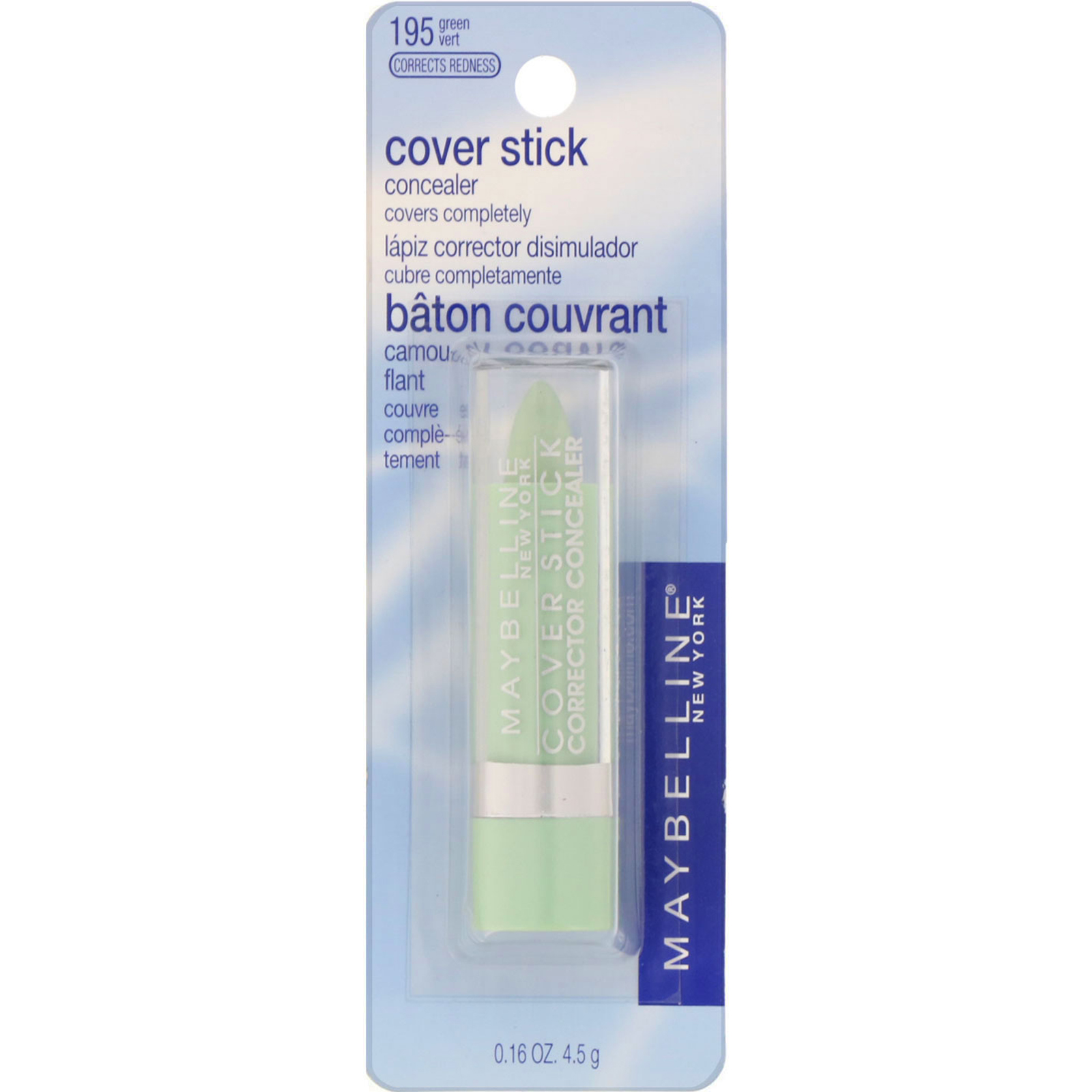 Maybelline, Corretivo em bastão, Green, 4,5 g - Imagem 2