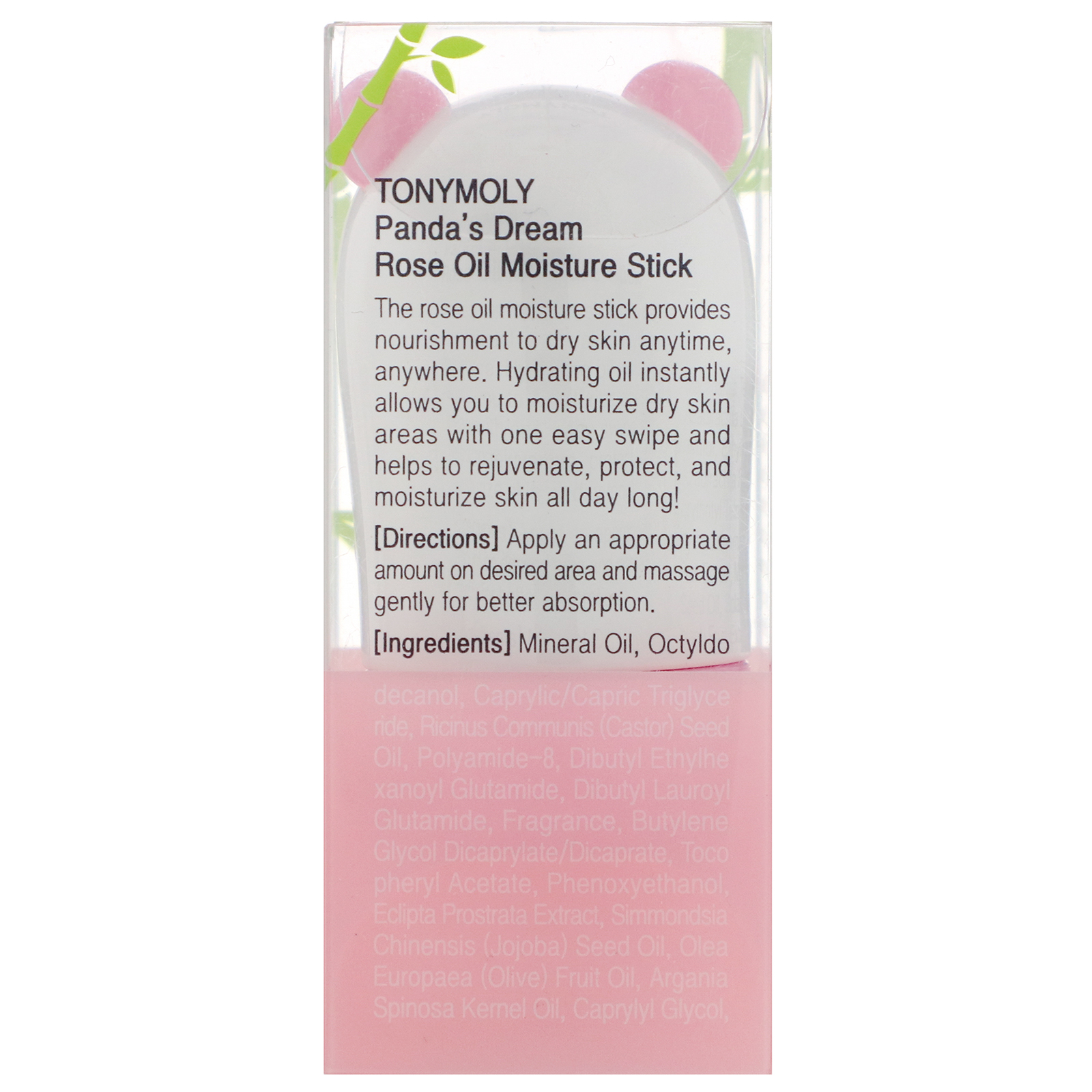 Tony Moly, Panda's Dream, Rose Oil Moisture Stick, 0.28 oz (8 g) - Imagem 3