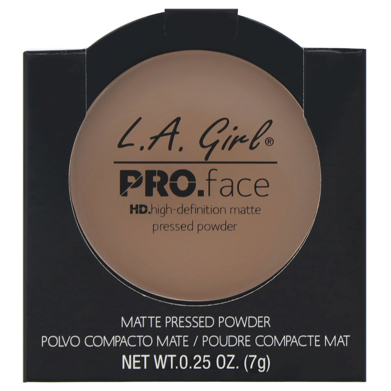 L.A. Girl, Pó compacto fosco Pro Face HD, Warm Caramel, 7 g - Imagem 2