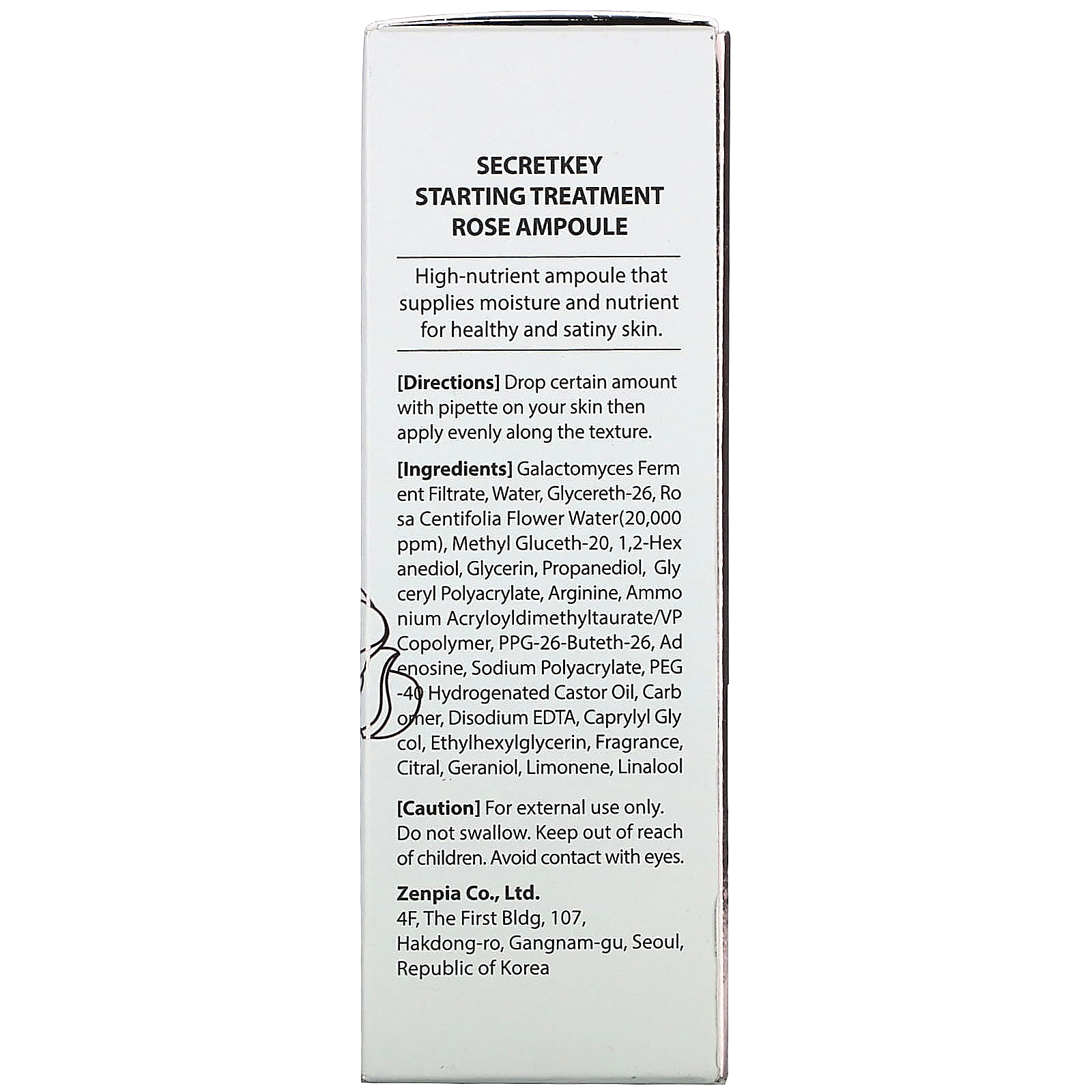 Secret Key, Ampola Rosa de Tratamento Inicial, 50 ml (1,69 fl oz) - Imagem 3
