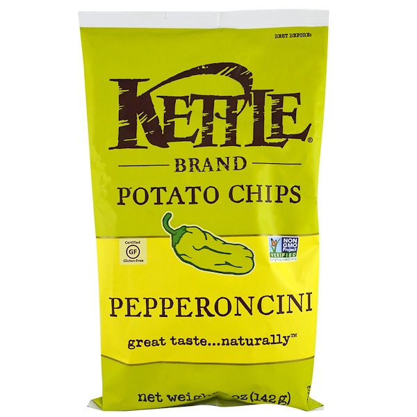 Kettle Foods, Chips de Batata, Pimenta Doce, 5 oz (142 g)
