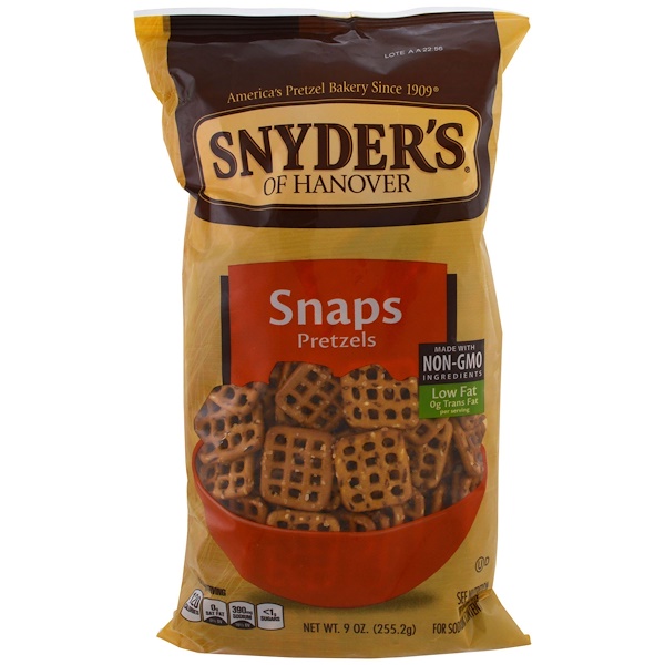 Snyder's, Pretzels Crocantes, 255,2 g (9 oz)