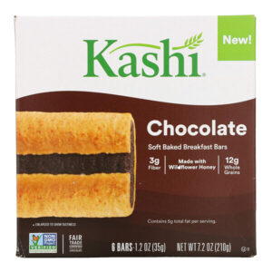 Comprar kashi, soft baked breakfast bar, chocolate, 6 bars, 1. 2 oz (35 g ) each preço no brasil alimentos cereais e alimentos para café da manhã cereais frios kashi marcas a-z suplemento importado loja 19 online promoção - 7 de julho de 2022