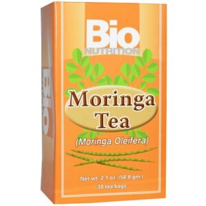 Comprar bio nutrition, chá de moringa, 30 saquinhos de chá, 58,8 g (2,1 oz) preço no brasil alimentos bio nutrition chá chá de ervas marcas a-z suplemento importado loja 1 online promoção -