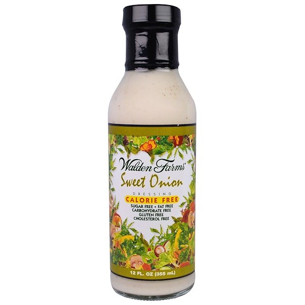 Walden Farms, Tempero de Cebola Doce, Livre de Calorias, 12 fl oz (355 ml)