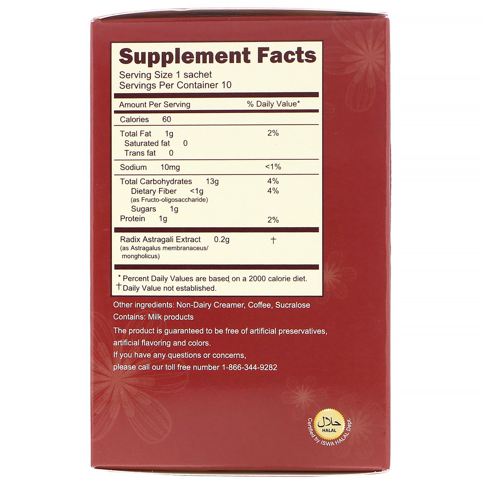 Longreen, Xlim Beauty Coffee, 10 Sachês 157 g (5,5 oz) - Imagem 2
