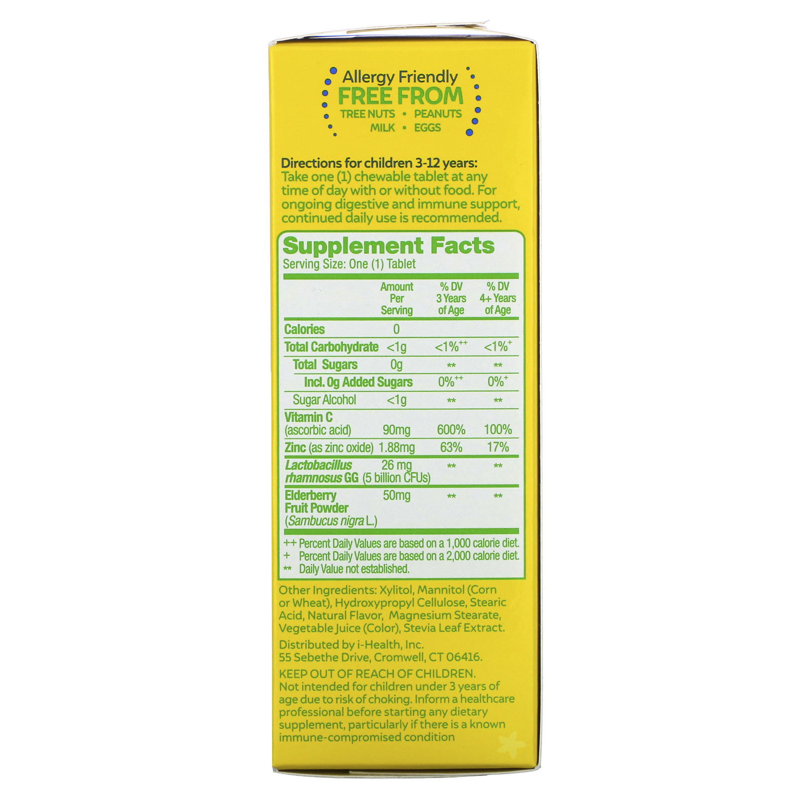 Culturelle, Kids, Probiotics, Immune Defense, Mixed Berry Flavor, 30 Chewable Tablets - Imagem 2