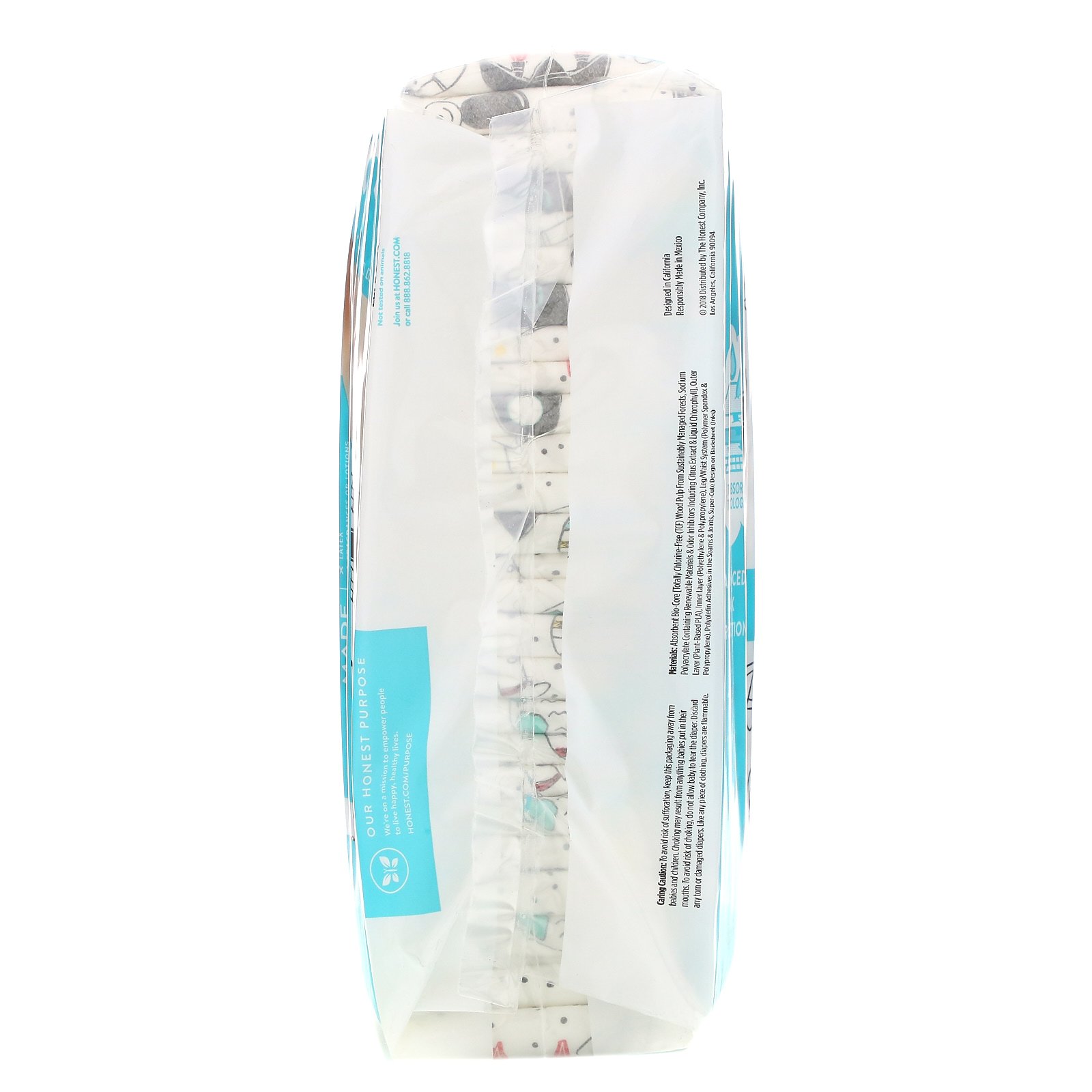 The Honest Company, Honest Diapers, Size 3, 16-28 Pounds, Space Travel, 27 Diapers - Imagem 3