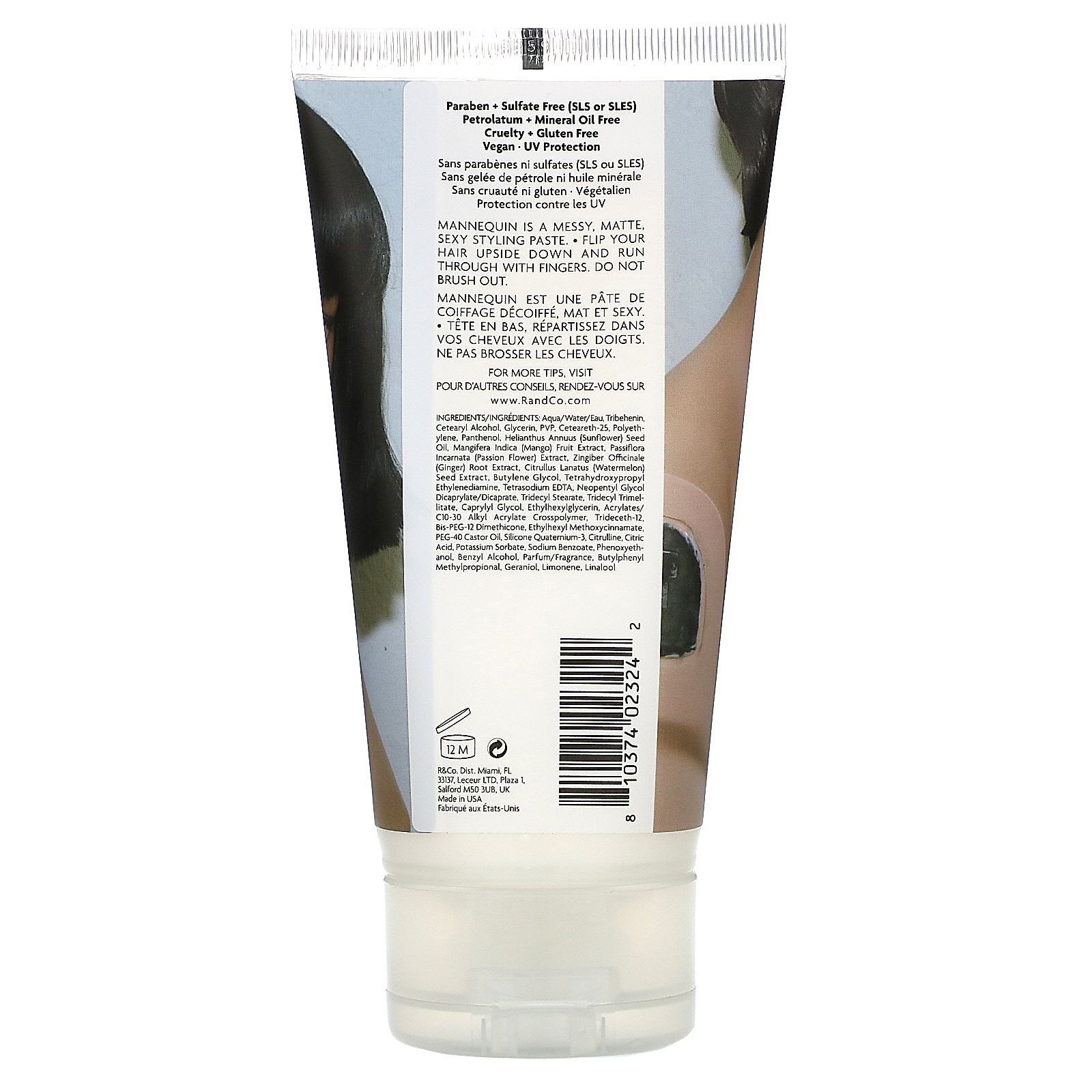 R+Co, Mannequin, Styling Paste, 5 fl oz (147 ml) - Imagem 2